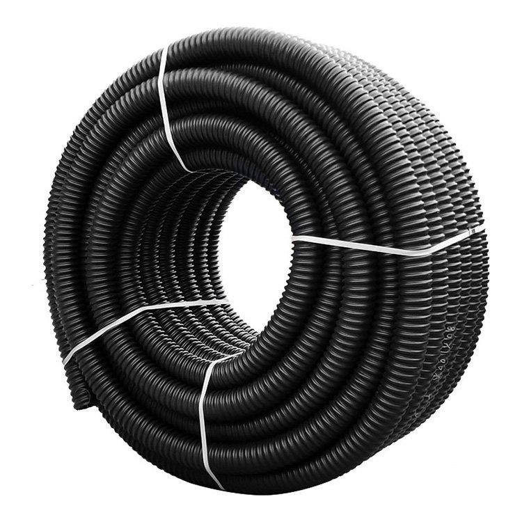 Polyethylene (PE) single wall spiral corrugated pipe for power sheath